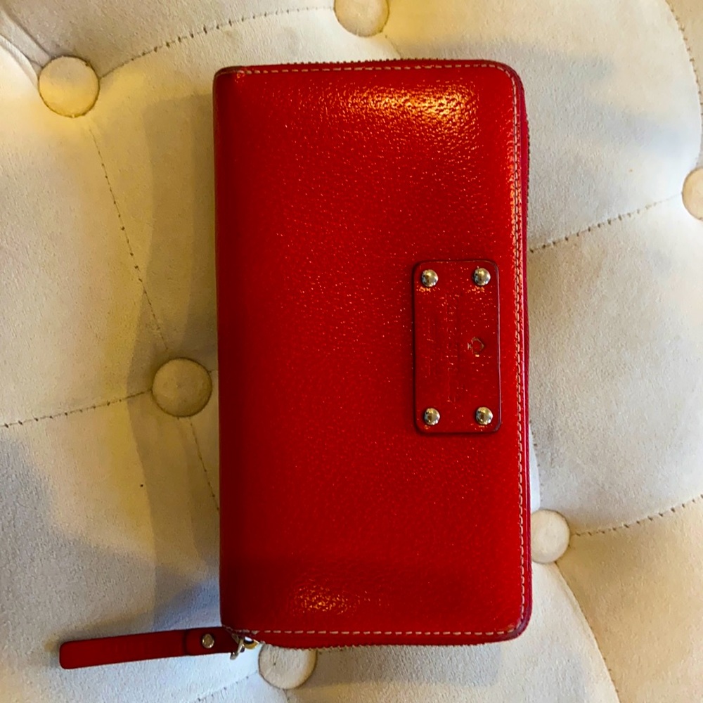 Red Kate Spade Wallet